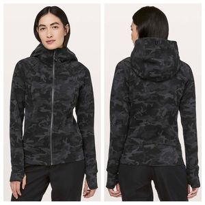 lululemon - scuba hoodie light cotton fleece full-zip jacket thumbholes pockets